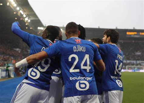 Strasbourg wins 2-0 at Reims, moves out of relegation zone